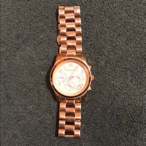 Michael Kors Rose Gold Watch